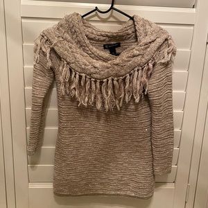 Gold shimmer sweater